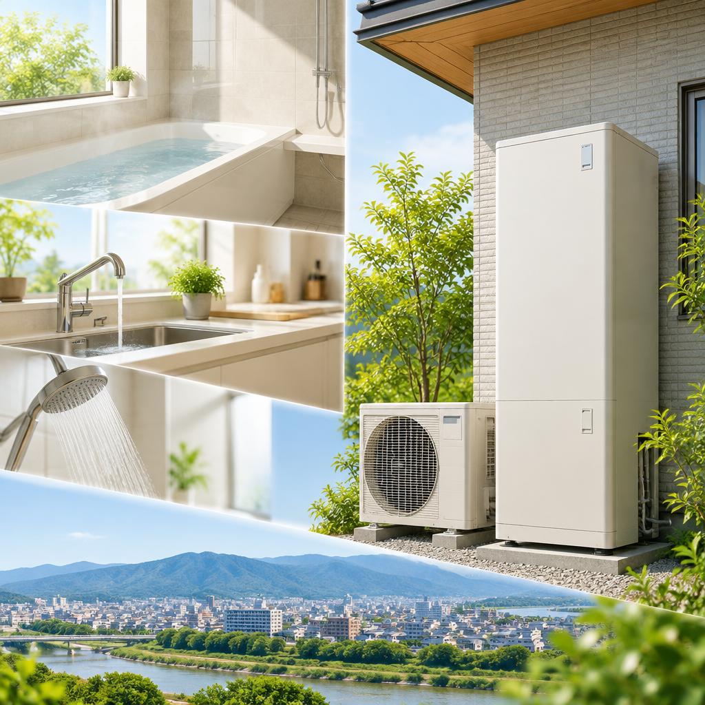 リフォームを機に、給湯の「もったいない」を見直しませんか？省エネ性も使いやすさも比べて選ぶ、久留米市のエコキュート